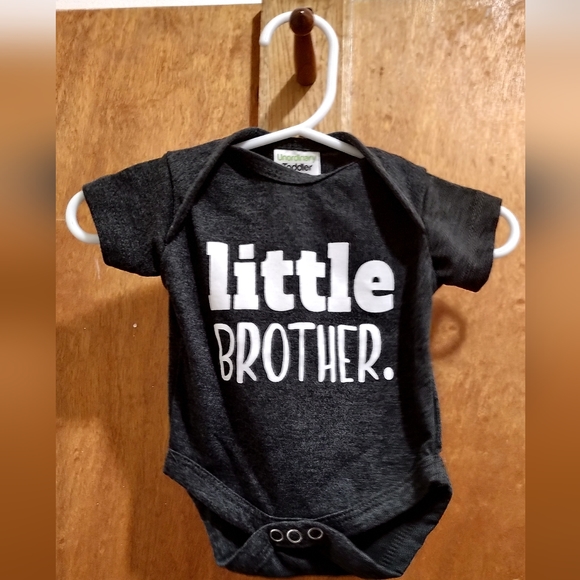 Unordinary little brother newborn outfit  boy bodysuit coming home outfits boy - Picture 3 of 8